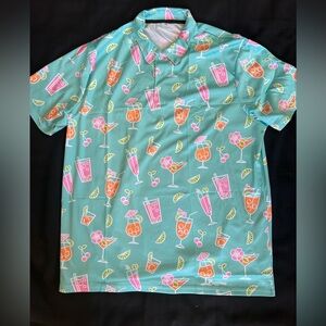 NEW Pagymo Cocktail Golf Polo Shirt Men’s 2XL